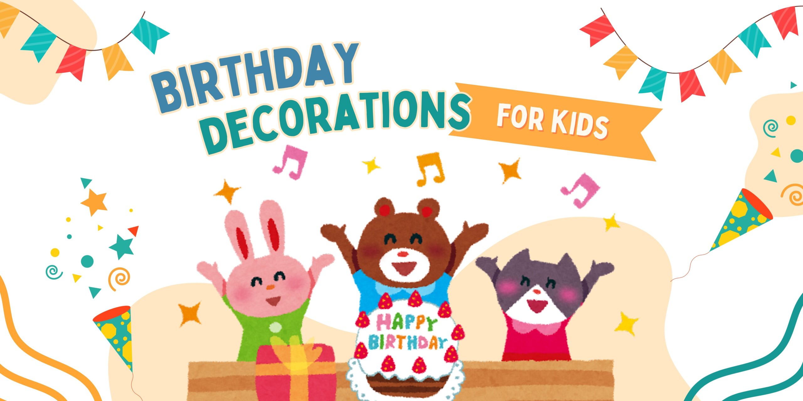 Birthday decorations for kids - ALL EVENTY PARTY